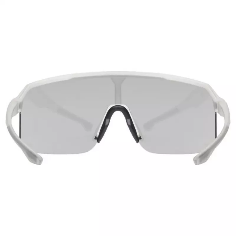 Uvex Ramp zonnebril - grijze matte montuur, spiegel-zilver glas