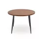 V-CH-BARRY-ST eettafel bruin 105x105x75 cm