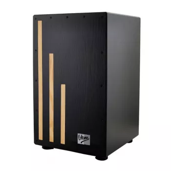 V-TONE CJ 10 cajon string drum case SE - zwart, slijtvaste nylon cajon-tas met gevoerde handgreep en schouderband