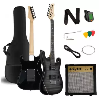 V-TONE EGW 39 GY elektrische gitaar 4/4 Stratocaster