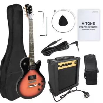 V-TONE ESLP39 SB elektrische gitaar Les Paul 4/4 sunburst