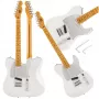 V-TONE ETL39 WH 4/4 Telecaster elektrische gitaar, wit