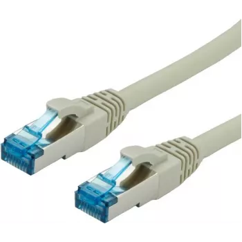 VALUE patchkabel RJ-45 (M) naar RJ-45 (M) 10 m SFTP PiMF CAT 6e molded stranded grijs