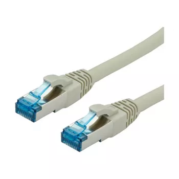 VALUE patchkabel RJ-45 (M) naar RJ-45 (M) 10 m SFTP PiMF CAT 6e molded stranded grijs