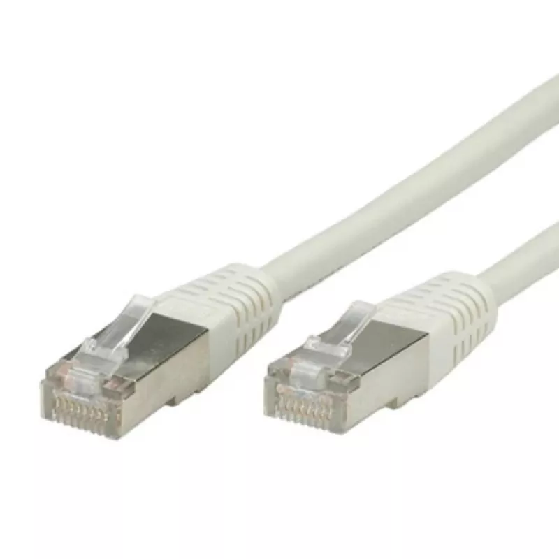 VALUE patchkabel - RJ-45 (M) naar RJ-45 (M) - Cat.5e UTP 0,5 m grijs