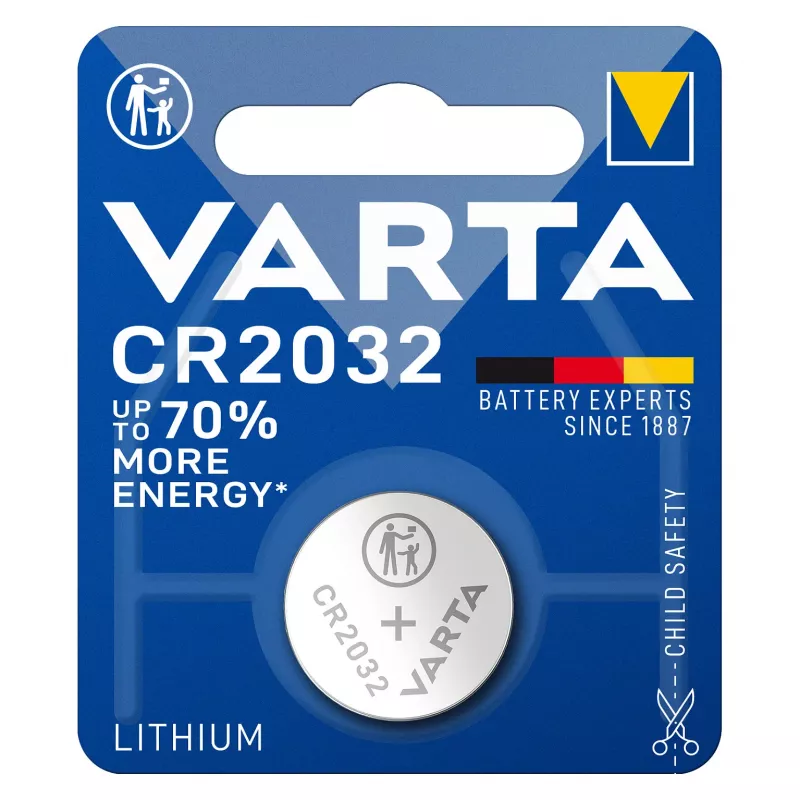 VARTA CR2032 lithiumknoopcel 3V 230mAh (10-pack)