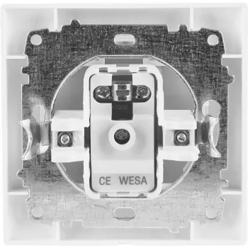 VCX WESA LC 43 TV-contactdoos, wit