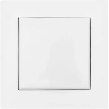 VCX WESA LC 52 enkele randaarde stopcontact met klepdeksel, opbouwmontage, IP44, 16A, wit