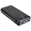 VEGER powerbank 20000 mAh 20W PD QC 3.0 2x USB-A USB-C zwart