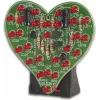 Velleman MK101 knipperend hart soldeerpakket - rode LED hartindicatie, 9V DC, 16 LEDs, beginners leerzaam DIY-elektronicaproject
