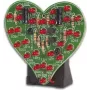Velleman MK101 knipperend hart soldeerpakket - rode LED hartindicatie, 9V DC, 16 LEDs, beginners leerzaam DIY-elektronicaproject