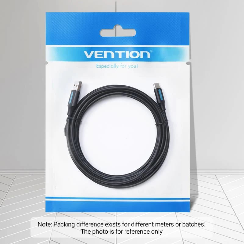 VENTION COKBF USB-C naar USB 2.0-kabel 1m zwart