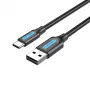 VENTION COKBG USB 2.0 naar USB-C-kabel 1,5m zwart