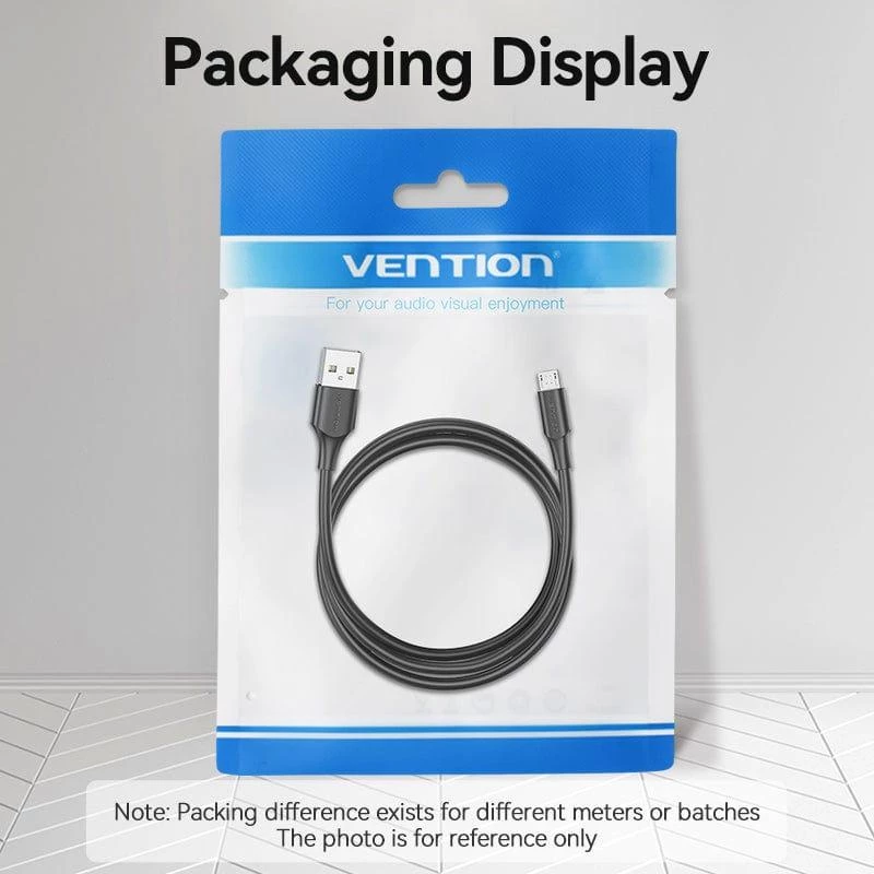 VENTION CTIBC USB 2.0 naar Micro-B-kabel 0,25m zwart