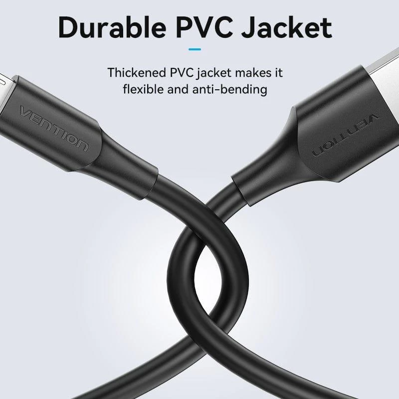 VENTION CTIBC USB 2.0 naar Micro-B-kabel 0,25m zwart