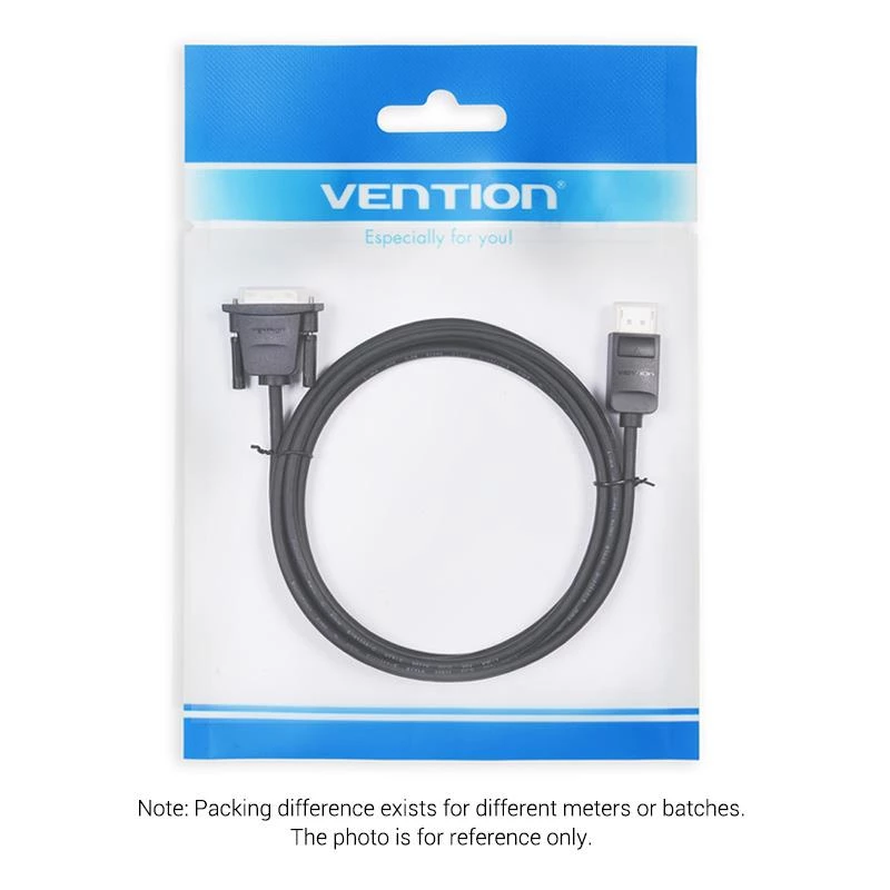 VENTION DisplayPort naar DVI-kabel 1m zwart HAFBF