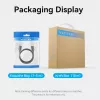 VENTION HAKBF DisplayPort-naar-DisplayPort-kabel 1m zwart