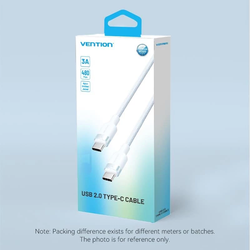 VENTION TRDBF USB-C naar USB-C-kabel 1m zwart