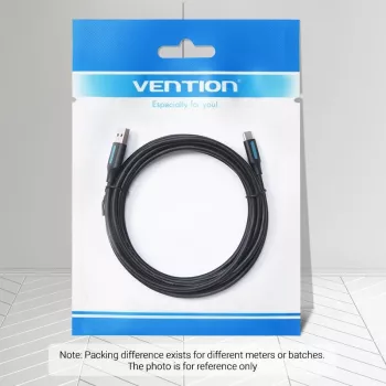 VENTION USB-C naar USB 2.0-kabel 0,25m zwart COKBC