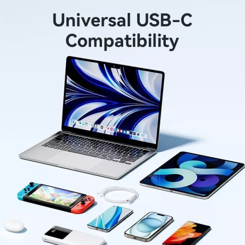 VENTION USB-C naar USB-C-kabel 1m zwart TRCBF