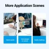 VENTION VAB-S13 USB 2.0-geluidskaart met 2-poorts hub