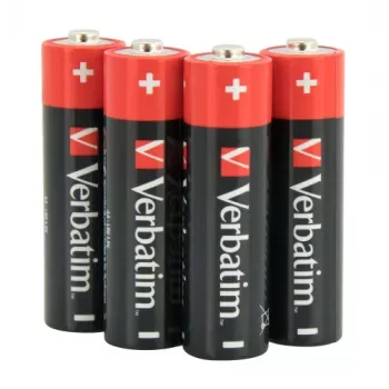 Verbatim 49501 Alkaline batterijen AA LR6 (4 stuks/pack)