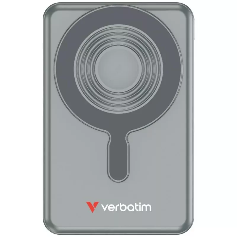 Verbatim Charge'n'Go powerbank 2C & display 10000 mAh grijs