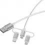 Verbatim Essentials 3in1 USB 2.0-kabel USB-A / USB-B / USB-C