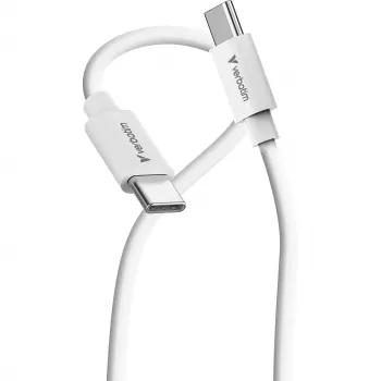 Verbatim Essentials USB 2.0 USB-C naar USB-C kabel 1m Zwart TPE