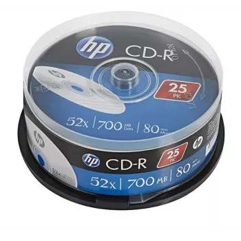 Verbatim HP CD-R 25 stuks spindel - 700 MB, 52x, AZO Dye