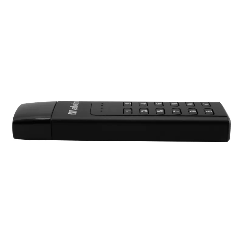 Verbatim Keypad Secure 32GB USB 3.2 Gen 1 flashdrive met hardware-AES-256-bits-encryptie - zwart