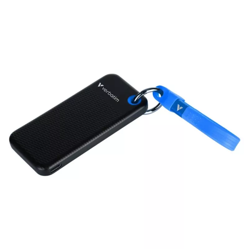 Verbatim Pocket SSD 256GB USB 3.2 Gen 2 Type-C externe solid-state-drive, zwart/blauw 32416