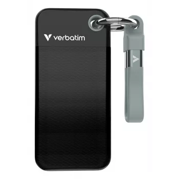 Verbatim SSD Pocket USB 3.2 256GB, zwart/grijs
