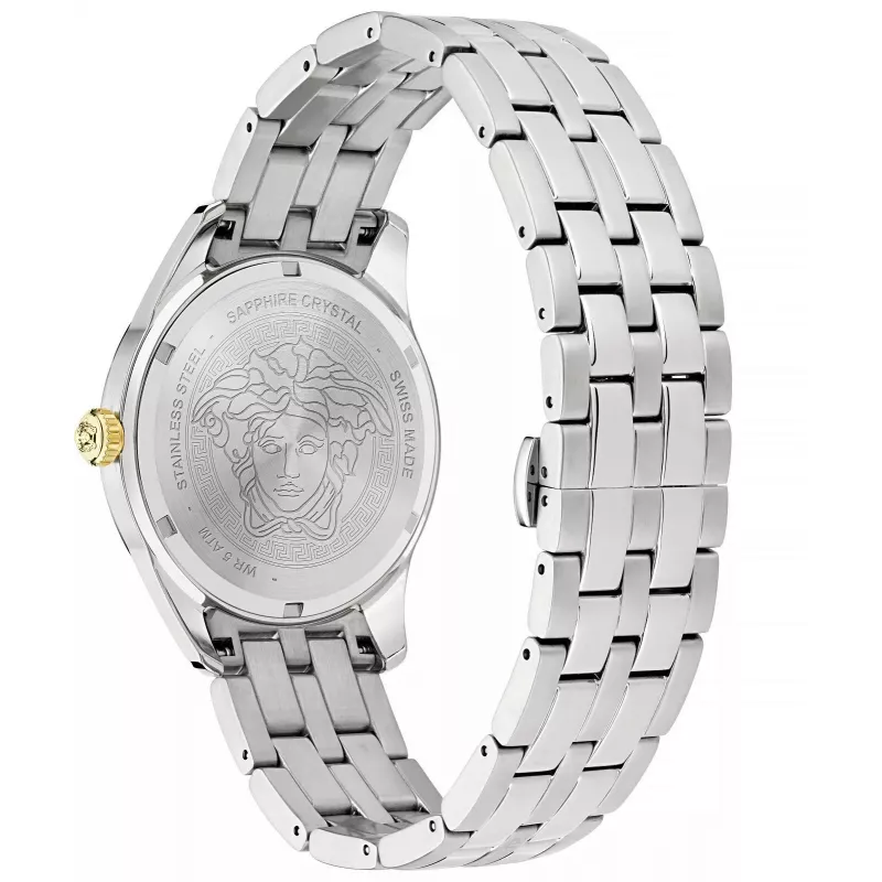 VERSACE V-Race herenhorloge VE7C00523 41mm edelstaal chronograaf