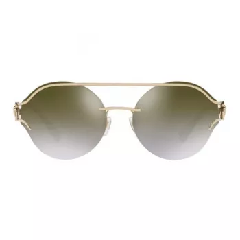 VERSACE VE2184-12526U dames zonnebril - lichtgouden frame, bruine verloopglazen
