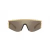 VERSACE VE2197-10005A unisex pilot zonnebril zwart grijs 58mm