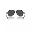 VERSACE VE2260-100287 unisex zonnebril goud montuur grijze glazen 60/16/140 mm