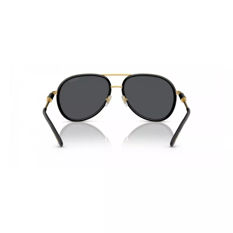 VERSACE VE2260-100287 unisex zonnebril goud montuur grijze glazen 60/16/140 mm