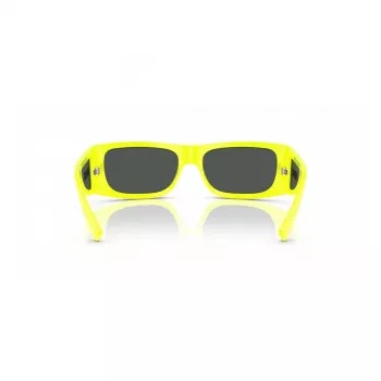 VERSACE VE4482-544987 zonnebril heren transparant grijs montuur grijs gradient glas 57mm