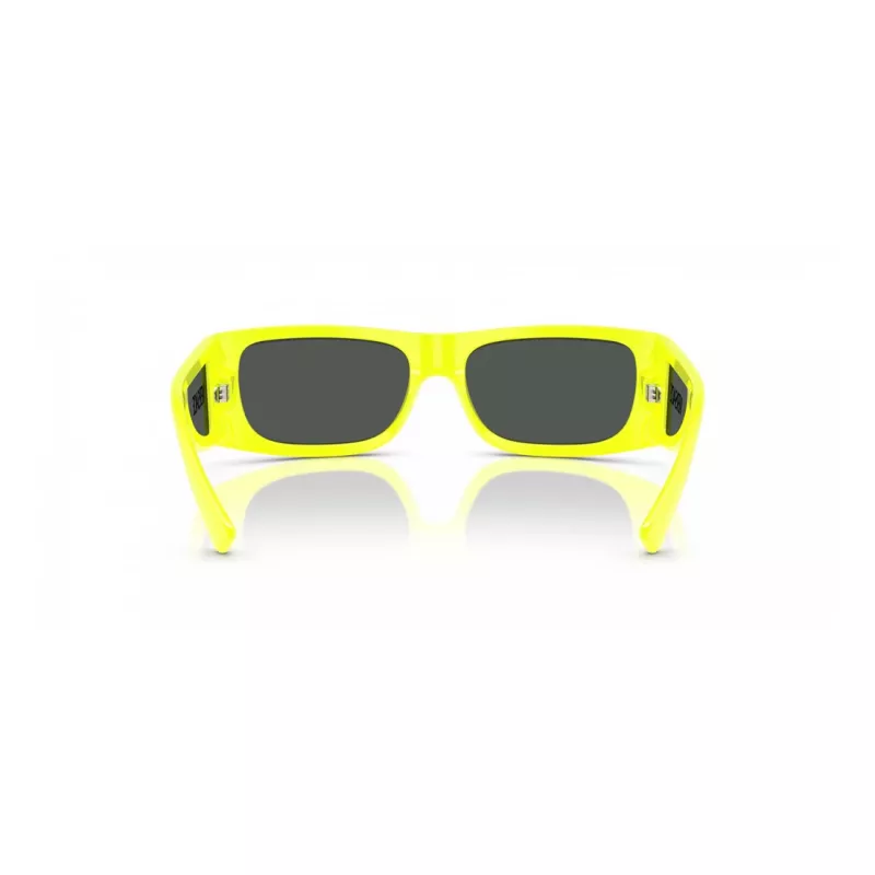 VERSACE VE4482-544987 zonnebril heren transparant grijs montuur grijs gradient glas 57mm