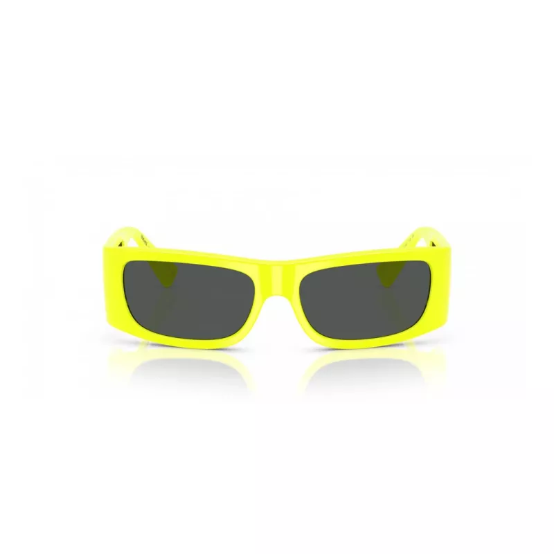 VERSACE VE4482-544987 zonnebril heren transparant grijs montuur grijs gradient glas 57mm