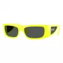 VERSACE VE4482-544987 zonnebril heren transparant grijs montuur grijs gradient glas 57mm