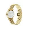 VERSACE dameshorloge VE7F00623 Zwitsers quartz 35mm zwarte wijzerplaat leren band