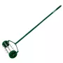 Verto 15G539 handmatige gazonbeluchter met 5 stalen tanden, 280 mm werkbreedte, D-vormige greep
