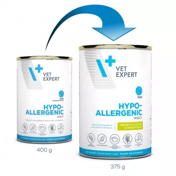 VetExpert Veterinary Diet Hypoallergenic Insect 375g droogvoer voor honden