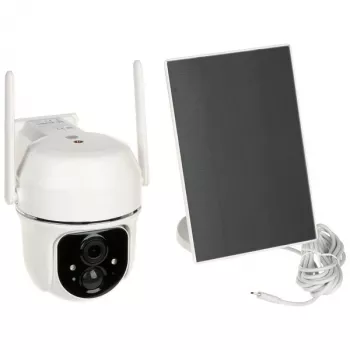 VicoHome APTI-W31SD1 solar buiten bewakingscamera met PIR, 3MP Wi-Fi