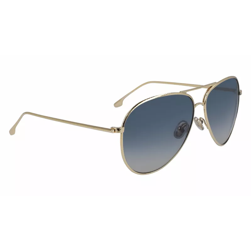 Victoria Beckham VB203S-706 dames zonnebril Havana acetaat bruin verloop 62mm
