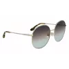 Victoria Beckham VB224S-730 dames zonnebril - acetaat montuur, polycarbonaat glas, 59 mm
