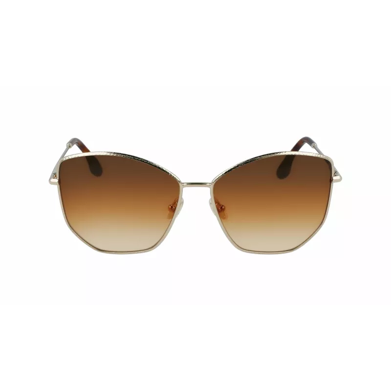 Victoria Beckham VB225S-702 dameszonnebril Havana/bruin gradient 59mm
