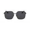Victoria Beckham VB232S-001 dames zonnebril - zwart montuur, grijze gradientglazen, 58 mm